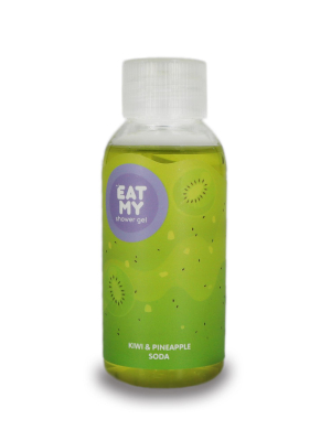 EAT MY shower gel kiwi & pineapple soda - EAT MY гель для душа "Содовая с киви и ананасом", 50 мл